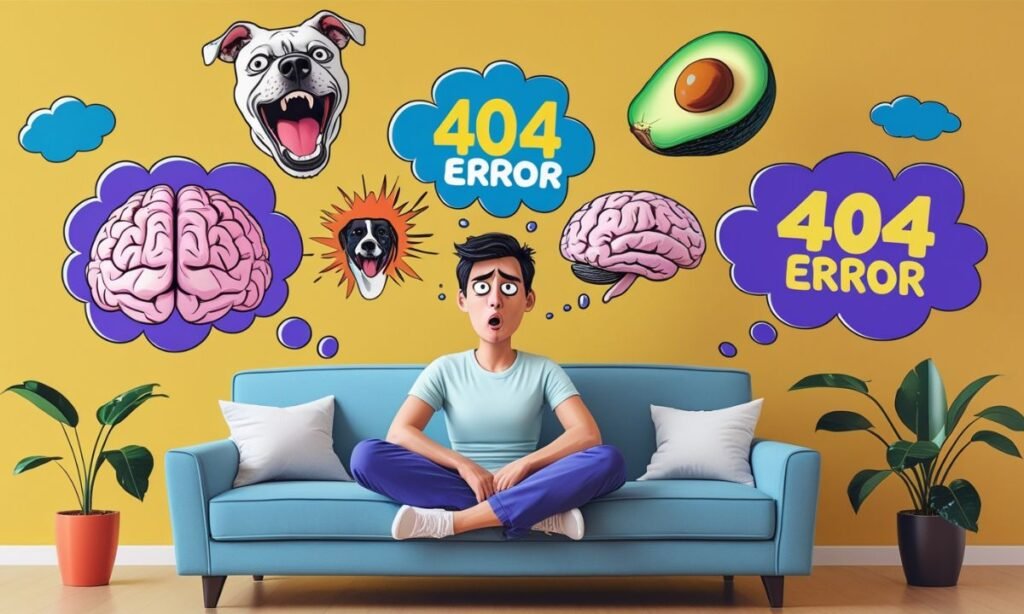 comedic struggle of meditation